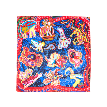 Fantasy Animals Knot Wrap - US 3352