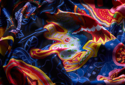 Fantasy Animals Knot Wrap - US 3352